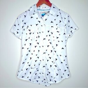 Magellan Outdoors Women’s Fishing Duck Bird Shirt Size Small